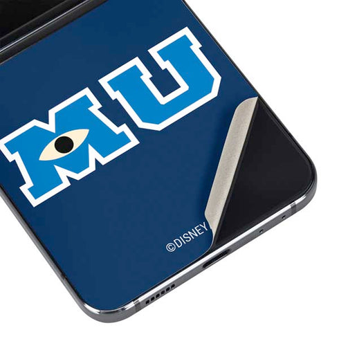 Disney Monsters University MU Logo Galaxy Z Flip5 5G Skin